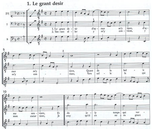 3 Chansons - 3 scores [Mag:EML0162]