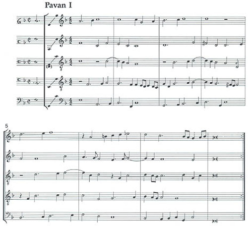 2 Pavans - 5 scores [Mag:EML0170]