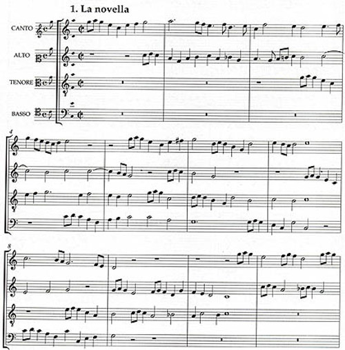 2 Canzoni da Sonar: La novella, La gentile - 4 scores [Mag:EML0223]
