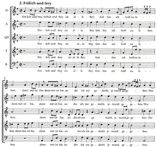 2 Lieder (1567) - 5 scores [Mag:EML0268]