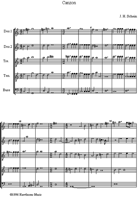 Canzon a 5 -ScP [Mag:HARA077]