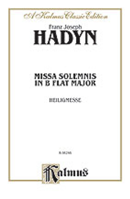 Haydn, Missa Solemnis in B-Flat Major (Heiligmesse) [Alf:00-K06246]