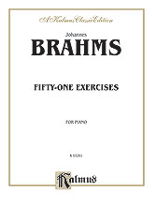 Brahms, Fifty-one Etudes [Alf:00-K03261]