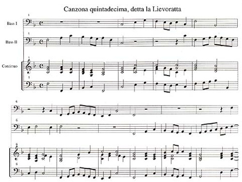 Frescobaldi, Canzoni a due bassi, Vol 1 (Il primo Libro1628) -ScP [Mag:IRCS023A]