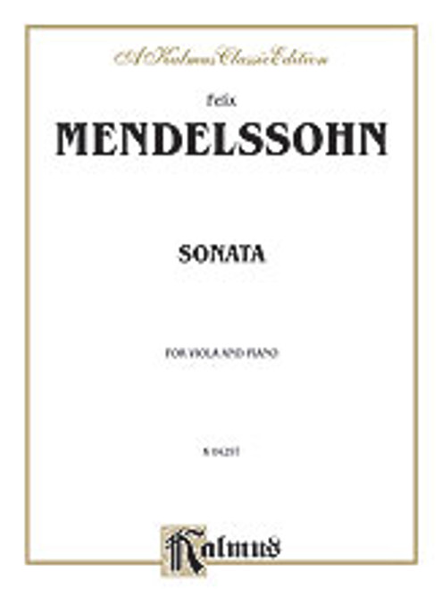 Mendelssohn, Sonata  [Alf:00-K04297]