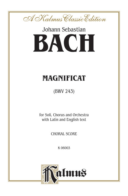 Magnificat (BWV 243) [Alf:00-K06003]