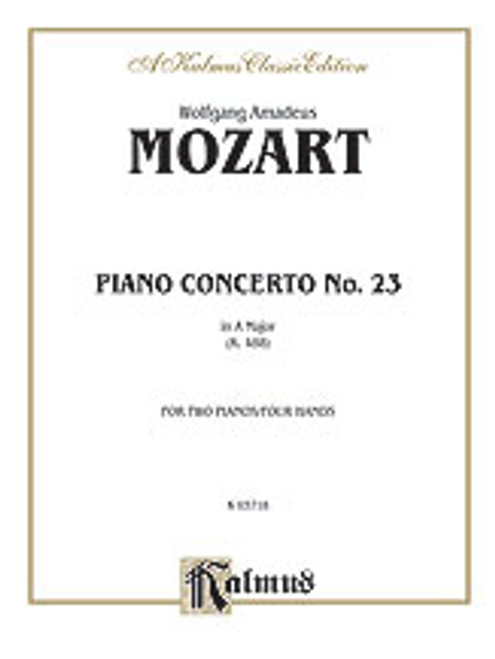 Mozart, Piano Concerto No. 23 in A, K. 488 [Alf:00-K03718]