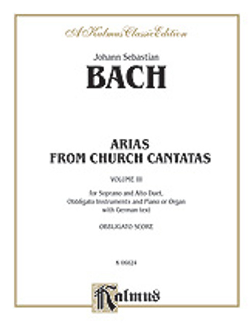 Bach, J.S. - Soprano and Alto Arias, Volume III (4 Duets) [Alf:00-K06824]