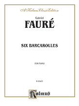 Six Barcaroles [Alf:00-K03433]