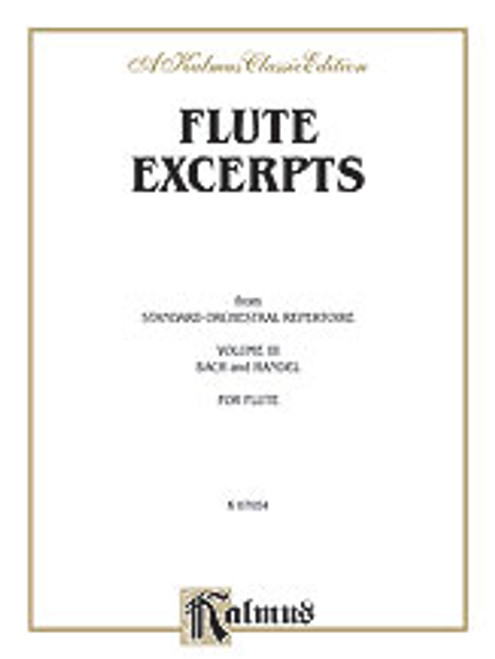 Flute Excerpts, Book III [Alf:00-K07054]