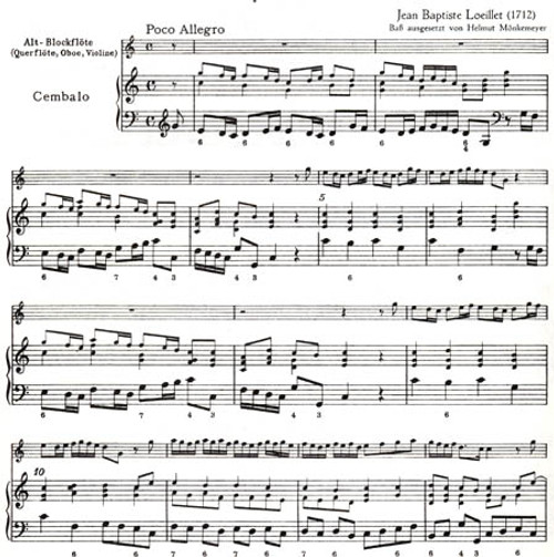 Sonate, Op 1, No 6, C Major -ScP [Mag:MK01030]