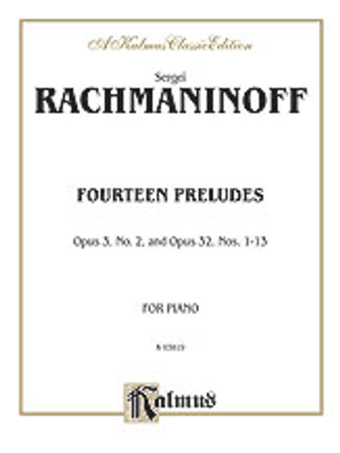 Rachmaninoff, Fourteen Preludes [Alf:00-K03819]