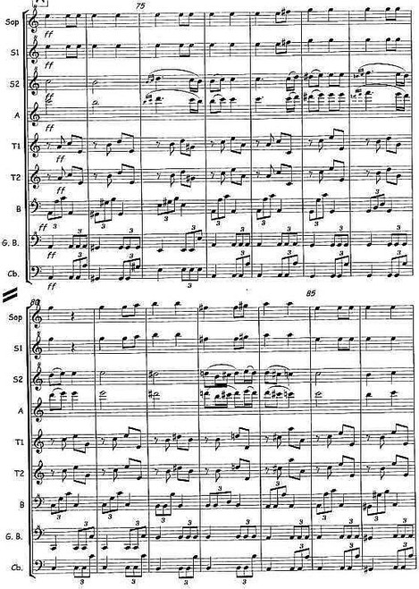Beethoven, Symphony 7, Movement 2, -ScP [Mag:PRM0247]