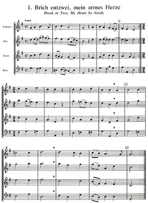 Bach, J.S. - Thirteen Melodies From Schemelli s Song Book -sc [Mag:SP02329]