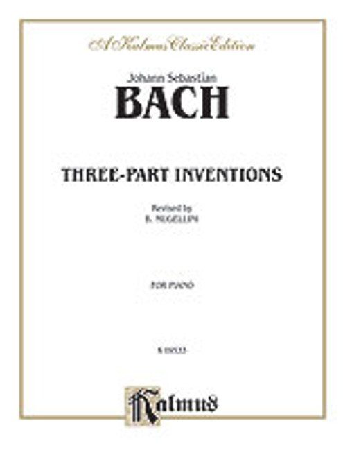 Bach, J.S. - Three-Part Inventions  [Alf:00-K09533]