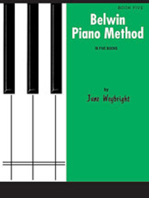 Weybright, Belwin Piano Method, Book 5 [Alf:00-EL02009]