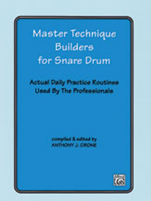 Master Technique Builders for Snare Drum [Alf:00-EL02897]