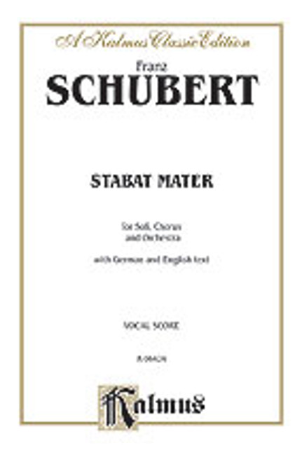 Schubert, Stabat Mater (Klopstock) [Alf:00-K06424]
