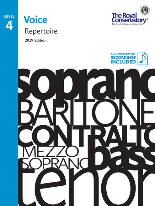 The Royal Conservatory , Voice Repertoire 4 [FH:V5R04]