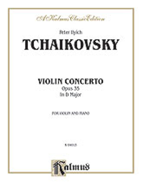 Violin Concerto, Opus 35 in D Major [Alf:00-K04013]