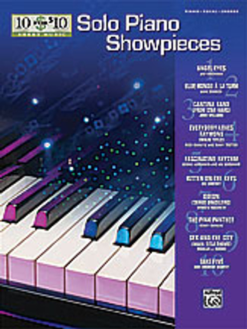 10 for 10 Sheet Music: Solo Piano Showpieces [Alf:00-31475]