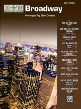 10 for 10 Sheet Music: Broadway [Alf:00-32193]