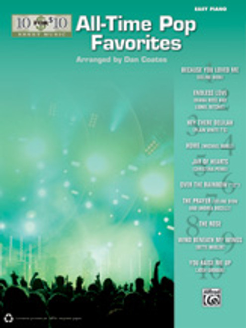 10 for 10 Sheet Music: All-Time Pop Favorites [Alf:00-36313]