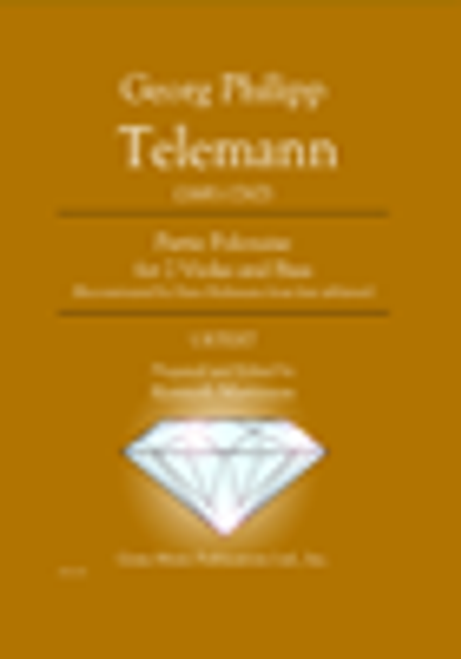 Telemann - Parti Polonaise for 2 Violas and Bass [GEM:GPL 107]