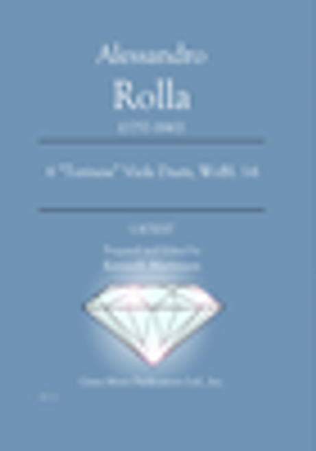 Rolla - 6 "Torinese" Viola Duets, WoBI. 1-6 [GEM:GPL 113]