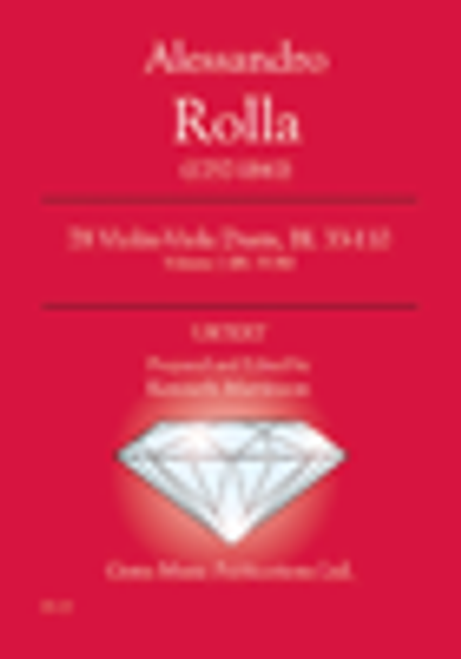 Rolla - 78 Violin-Viola Duets, BI. 33-110 Volume 1 (BI. 33-36) [GEM:GPL 127]