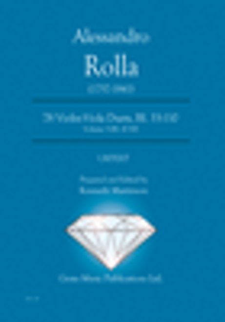 Rolla - 78 Violin-Viola Duets, BI. 33-110 Volume 5 (BI. 47-50) [GEM:GPL 130]