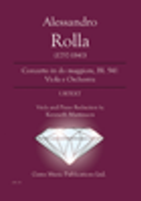 Rolla - Concerto in do maggiore, BI. 541 Viola e Orchestra [GEM:GPL 151]