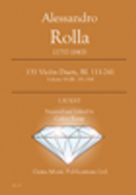 Rolla - 131 Violin Duets, BI. 111-241 Volume 18 (BI. 181-184) [GEM:GPL 173]