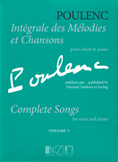 Poulenc - Complete Songs Vol. 2 [HL:50565747]