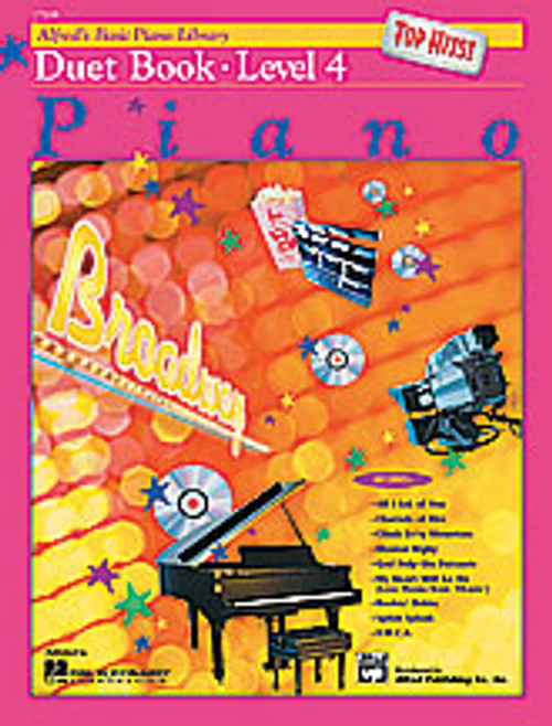 Alfred's Basic Piano Course: Top Hits! Duet Book 4 [Alf:00-17168]