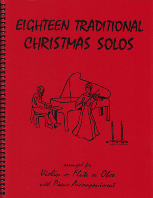 18 Traditional Christmas Solos for Flute/Oboe/Violin [LR:40024]