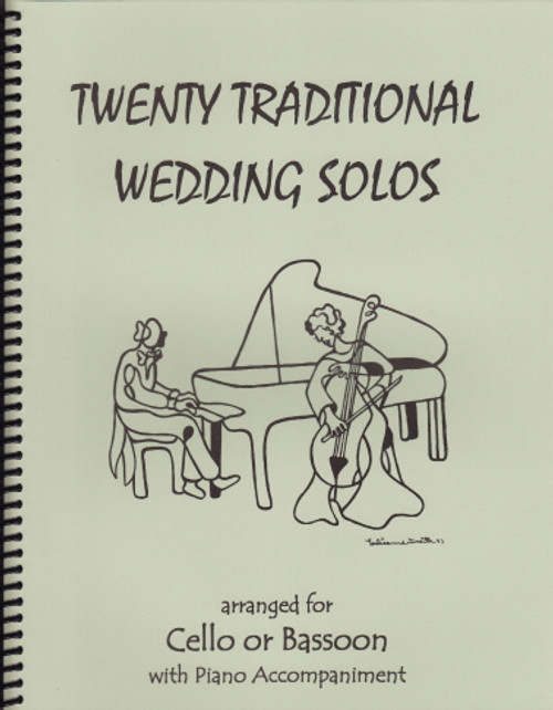 20 Traditional Wedding Solos for Cello or Bassoon [LR:40042]