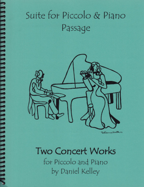 Kelley, Two Concert Works for Piccolo and Piano [LR:40054]