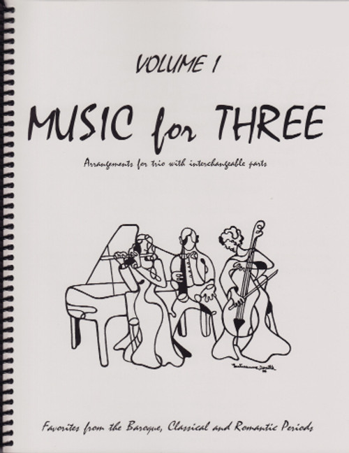 Music for Three, Volume 1 - Keyboard/Guitar [LR:50140]