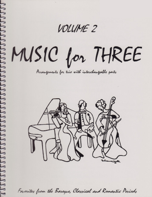 Music for Three, Volume 2, Part 2 - Flute/Oboe/Violin [LR:50221]