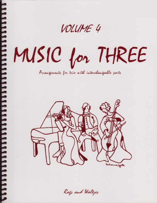 Music for Three, Volume 4 - Keyboard/Guitar [LR:50440] (DIGITAL ONLY)