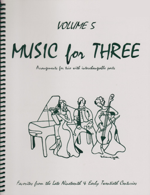 Music for Three, Volume 5, Part 2 - Viola [LR:50522] (DIGITAL ONLY)