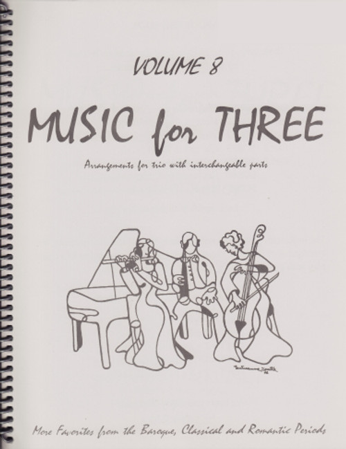 Music for Three, Volume 8, Part 1 - Flute/Oboe/Violin [LR:50811]