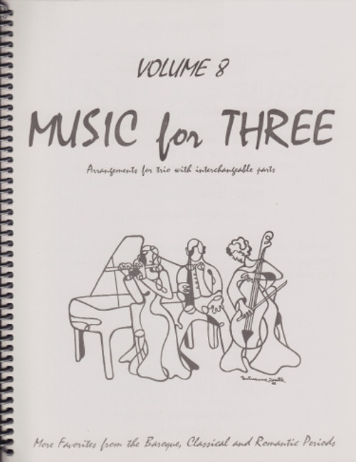 Music for Three, Volume 8, Part 2 - Viola [LR:50822] (DIGITAL ONLY)
