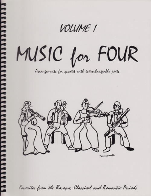 Music for Four, Volume 1 - Score [LR:70199]