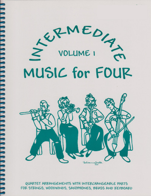 Intermediate Music for Four, Volume 1, Part 1 - Alto Saxophone [LR:72115]