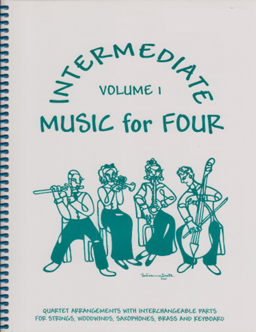 Intermediate Music for Four, Volume 1, Part 2 - Flute/Oboe/Violin [LR:72121]