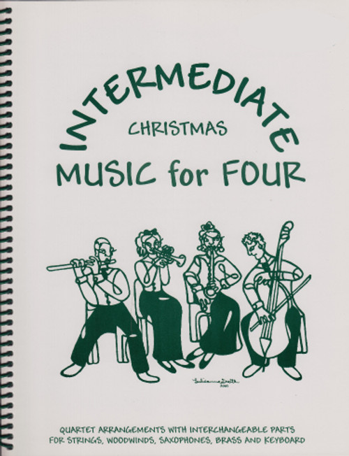 Intermediate Music for Four, Christmas, Part 2 - Flute/Oboe/Violin [LR:73121]