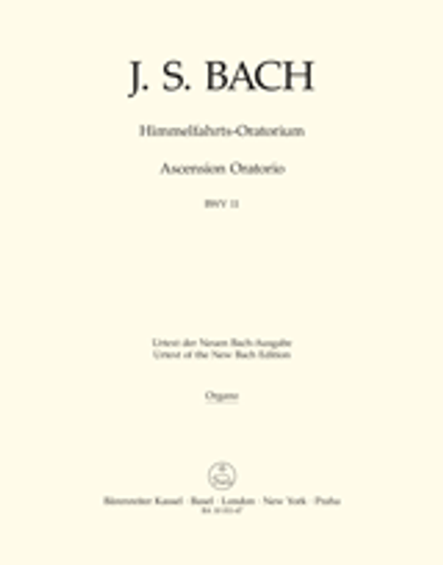 Bach, J.S., Ascension Oratorio BWV 11