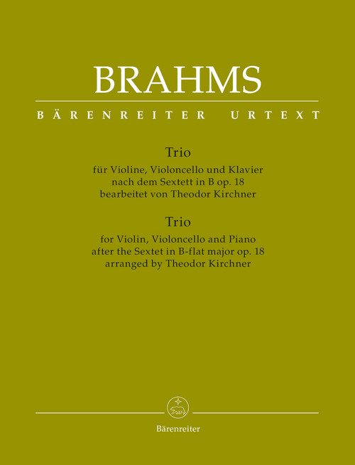 Trio for Violin, Violoncello and Piano [Bar:BA9441]